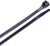 GB 46-315UVB Cable Tie, Double-Lock Locking, 6/6 Nylon, Black